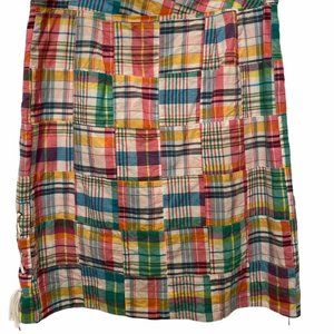Talbots Multi Color Plaid Skirt Size 4